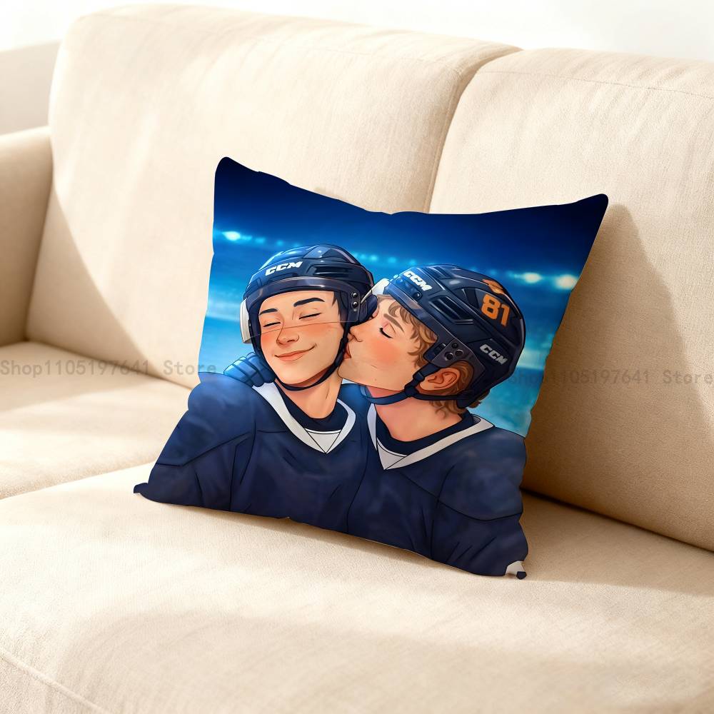 H-Heated R-Rivalry Pillow Case Cushion Cover Home Decor Birthday Gift Pillowcover