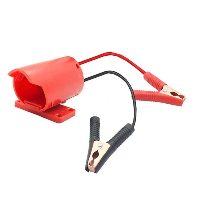 Portable Car Battery Jump starters For Trucks Campers Vehicles for 18V/12V LiBatteries Durability ABS Construction