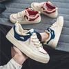 Mode 2024 Designer Low-Top Canvas Schuhe Herren Harajuku Beige Lässige Sneaker Herren Street Hip-Hop Sneaker Schnürschuhe Vulkanisierte Schuhe Mann