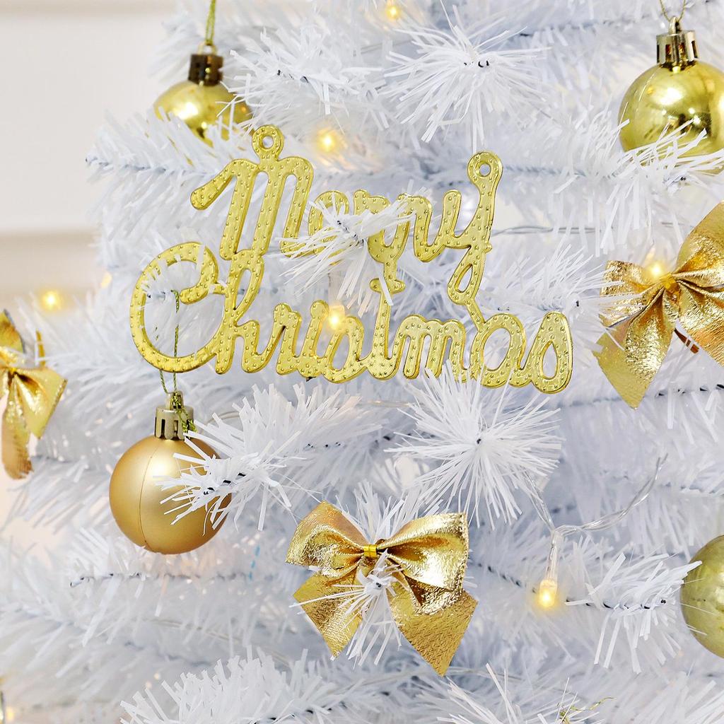 Mini Luminous White Christmas Tree Ornament - 45cm/60cm Desktop Decoration