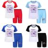 Kpop Demon Hunters Children Summer Sports Set With Cotton Tee And Shorts For Kids