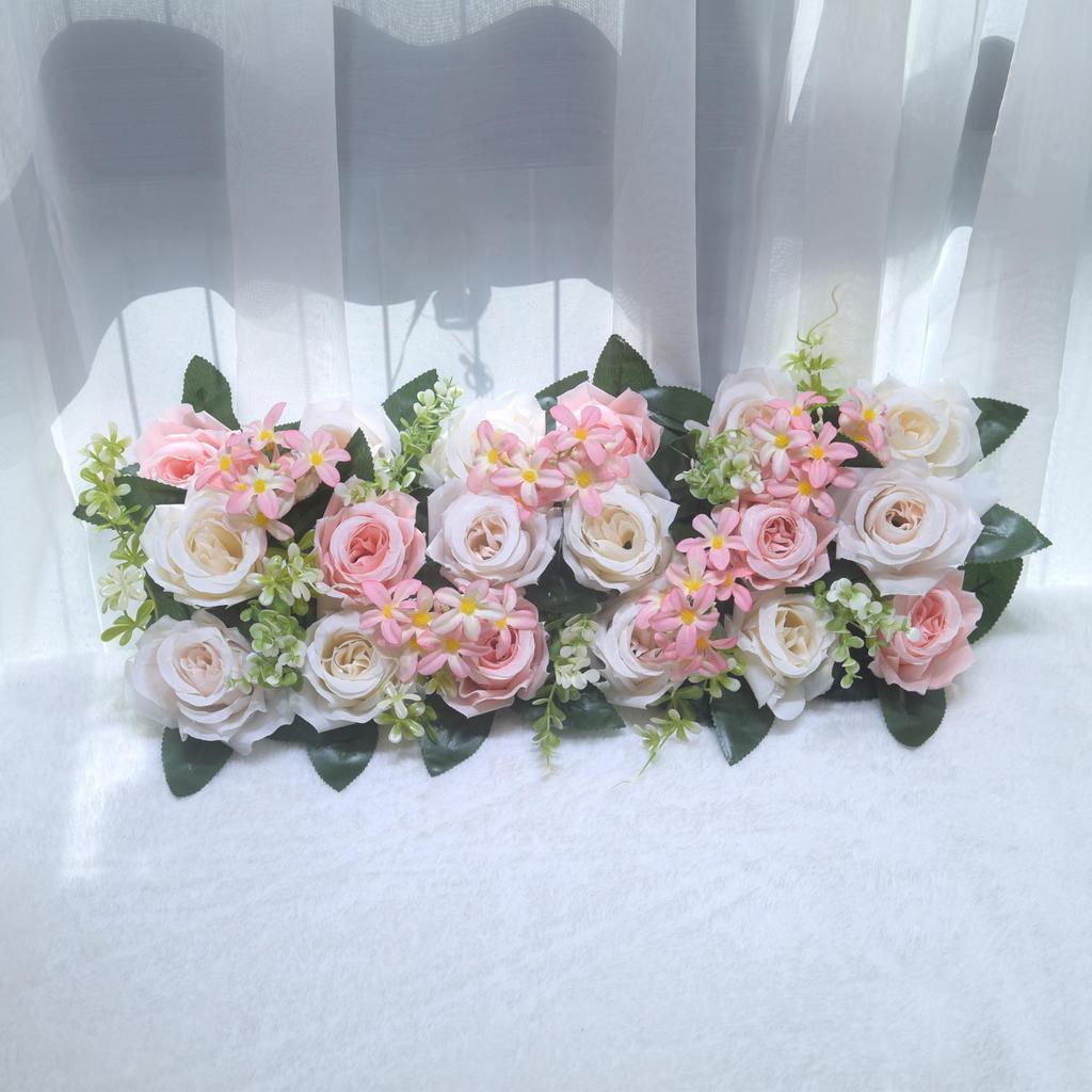 260 Long Stem Fake Flowers for Dining Table, Hotel, Restaurant, Mall, and Meeting Room Decorations