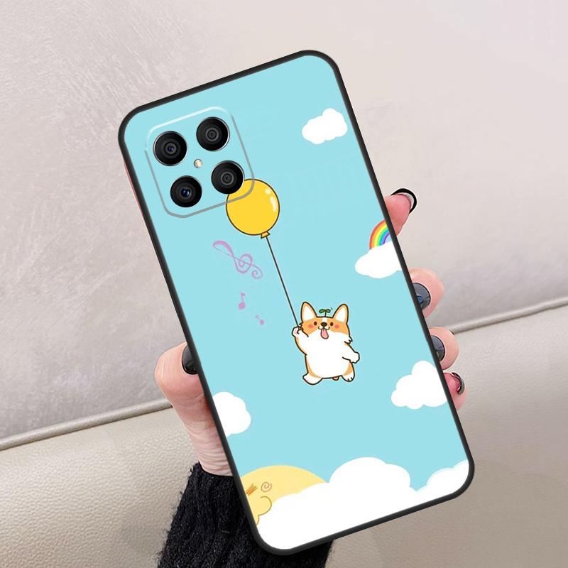 

Милый пес Корги Чехол для Honor Magic 7 Lite 5 6 8 Pro Для Honor Win RT X9d X9b X9a X9c X8c X8b 200 400 70 90 Honor 70