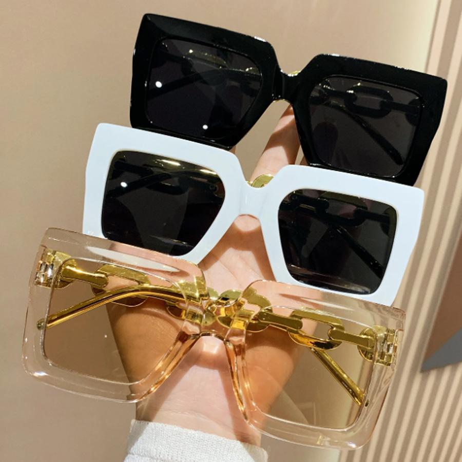 

3 шт. модные большие оправы летние украшения женские солнцезащитные очки ретро стиль уличные очки для путешествий