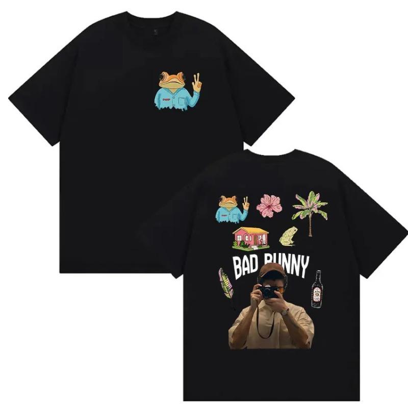

Debi Tirar Mas Fotos Bad Bunny Album 2026 Graphic T-Shirts Men s Vintage High Quality Cotton T Shirt Fashion Cozy Oversized Tees S разноцветный