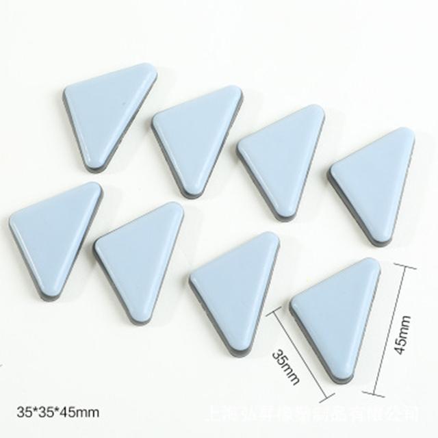 8pcs/Set Furniture Slider Pad Table Bases Protector Chair Leg Feet Coaster Carpet Ground Magic Moving Anti-Abrasion Floor Mat