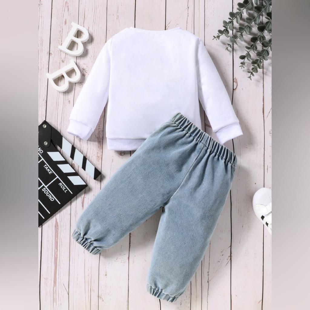 Set Top cu Mânecă Lungă pentru Copii - Ținută Casual, Elegantă și Versatilă pentru Copii