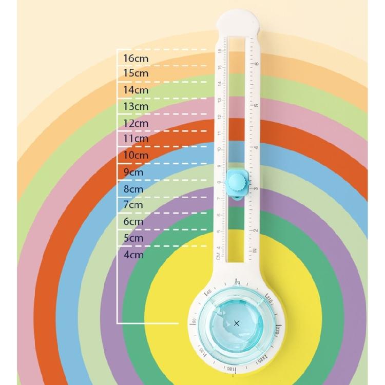 Circular Paper Cutter with Removable Cutting Head Circular Cutter Circle Paper Trimmer Rotating Cutter for Card Making