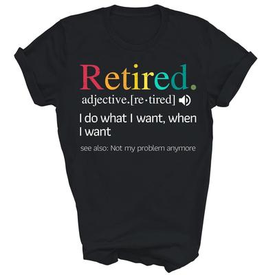 Frase sul Pensionamento Divertente Citazione sul Pensionamento Maglietta Unisex Regalo