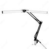 New LED Folding Long Arm Learning Eye Protection Reading Desk Lamp Bedroom Bedside Dormitory Study Lighting Beauty Clip Lamp