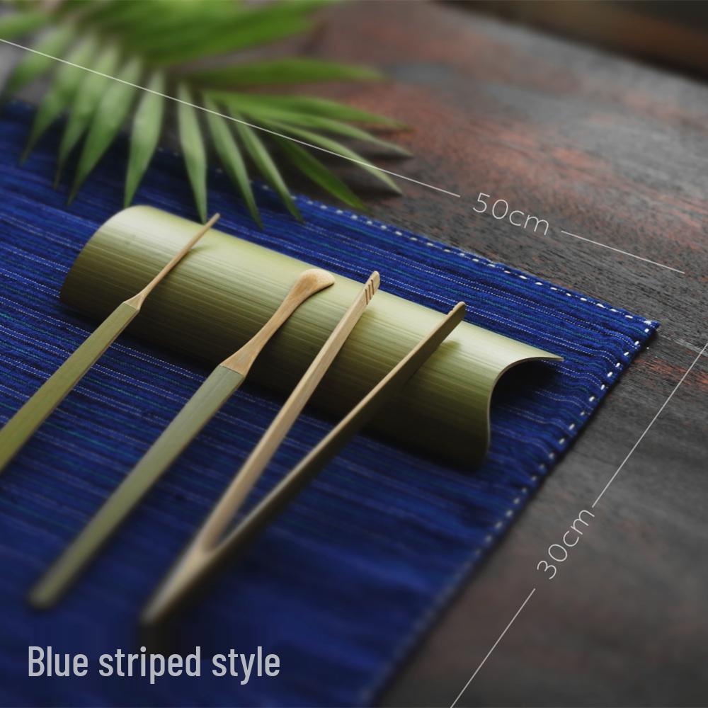 Handmade Vintage Coarse Cloth Tea Mat - Chinese Zen Style