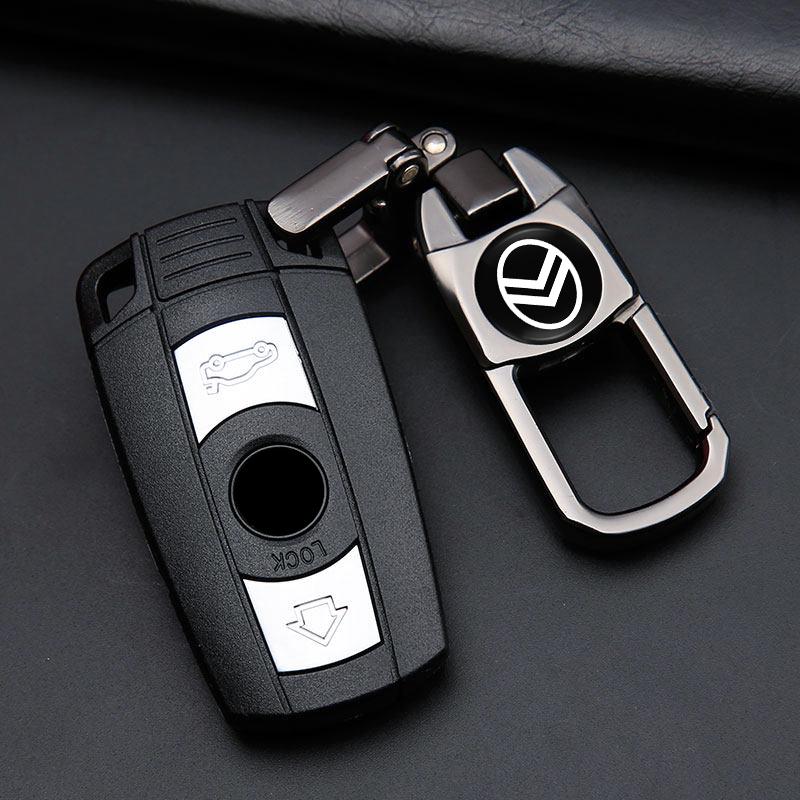 Stainless Steel Car Logo Keychain 3D Decoration Keyring Accessories For Citroen C8 DS3 C6 C3 Vts C4 Saxo C4L C5 C2 Xsara C3-XR WH0