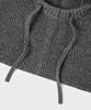 Musinsa Standard Lambswool String Knit Balaclava [Medium Grey]