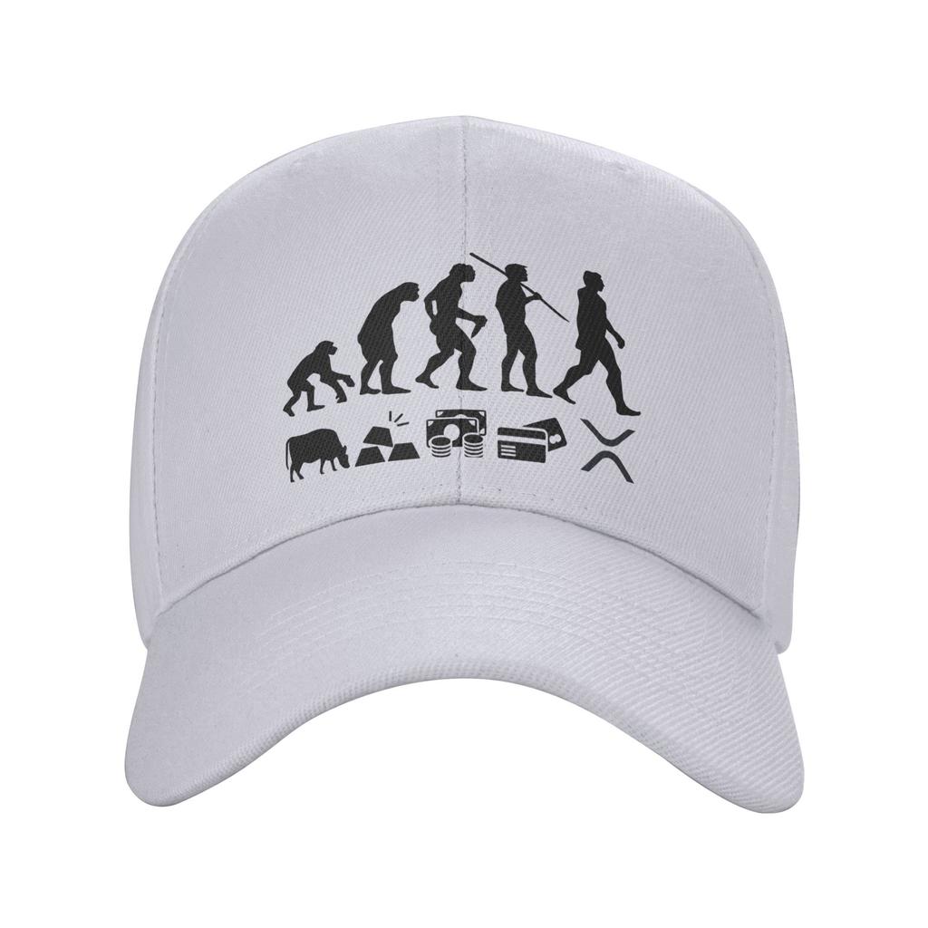 Ripple Evolution of Money XRP Crypto Logo Casual Baseball Cap Summer  Trucker Hat Hot Sale Snapback Cap Men Baseball Caps