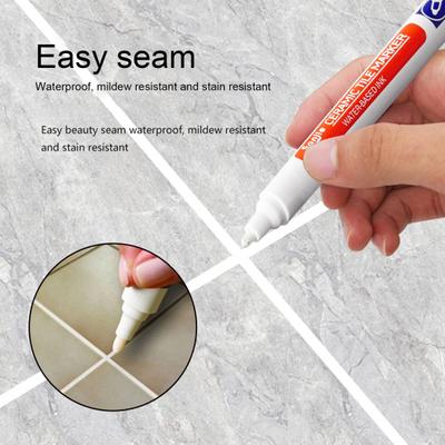 Tile Marker Helpful Quick Dry Wide Application Tile Marker Kitchen Tile Marker Repair Wall Pen Grout Marker Bathroom Supplies