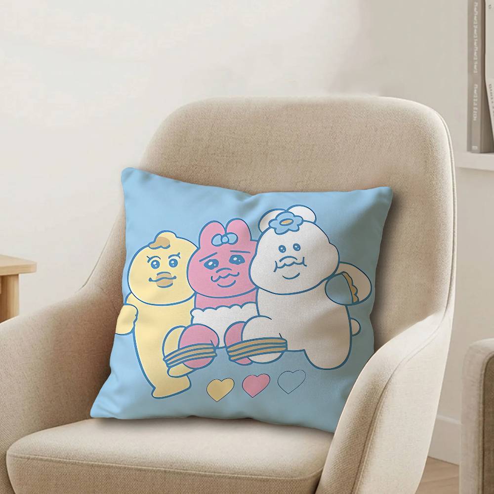 Cartoon OOpanchu WUsagiS Cushion Cover Decorative Pillow Sofa Home Decor case pillow cases