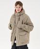 AECA N3B Hooded Military Parka-Light Gray