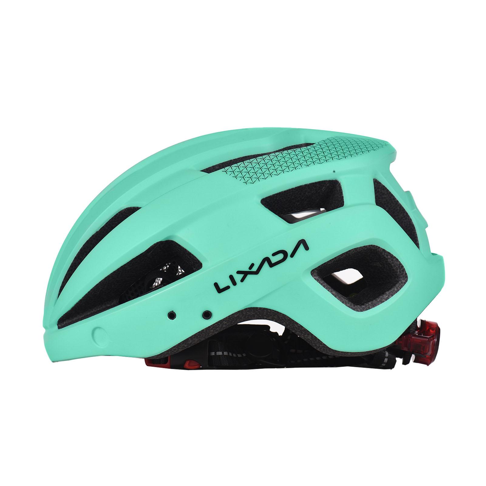 Bike Helmet with and Sun Rechargeable Tail Light Helmet for and