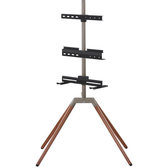 TV-Möbel One For All QUADPOD WM7475 NUSSBAUM FÜR BILDSCHIRME VON 32 BIS 70 Zoll
