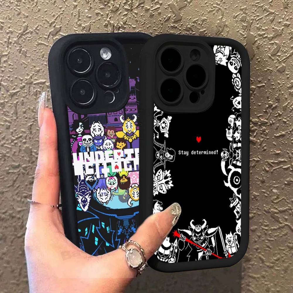 U-Undertale Spiel Handyhülle Für IPhone 17 16 15 14 13 Pro Max Plus 12 11 Hülle