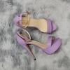 Women Sandals New 14cm Sexy Supper High Heels Patent Leather Nighclub Open Toes Platform Sandal Party Wedding Shoes Shoe