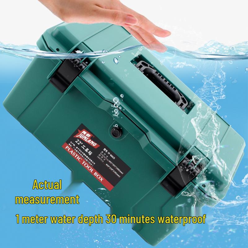 Multifunctional Large Industrial-Grade Toolbox for Home and Car