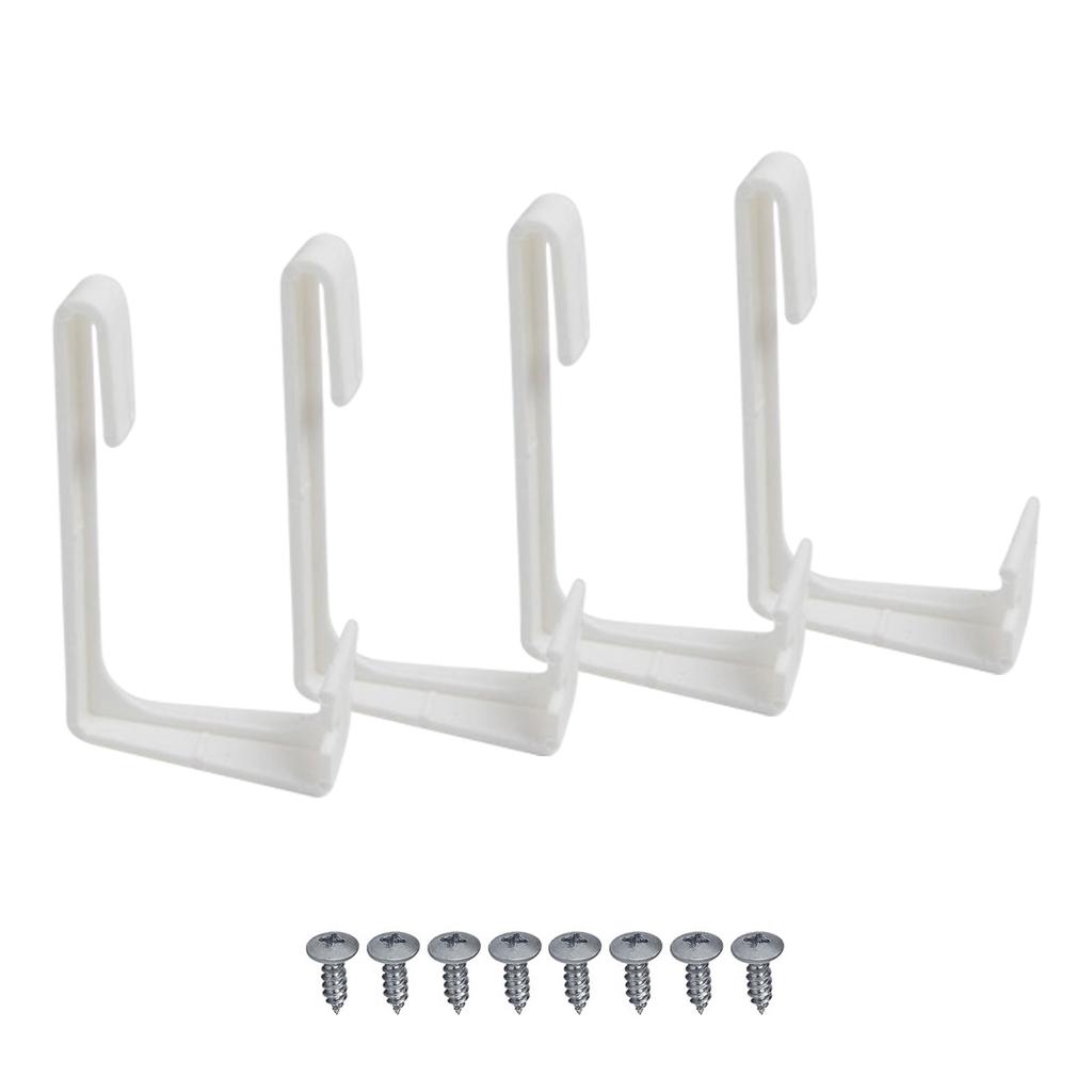 Clip per Tende per Finestrini da Camper, Clip di Fissaggio per Tende Laterali, Accessori per Camper per Supporto Tende Interne