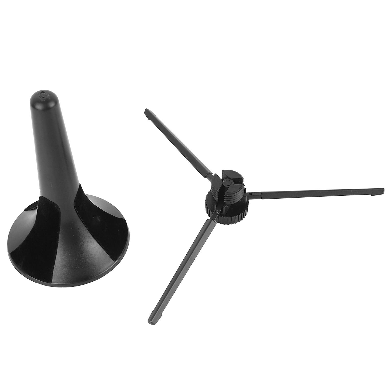 

Складная стойка для трубы Портативный держатель для саксофона Пластиковая регулируемая по высоте подставка для духового инструмента