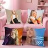 A-Ana M-Mena Singer Bellodrama Pillow Case Cover  Square Sofa with Pillow Case for Home Use