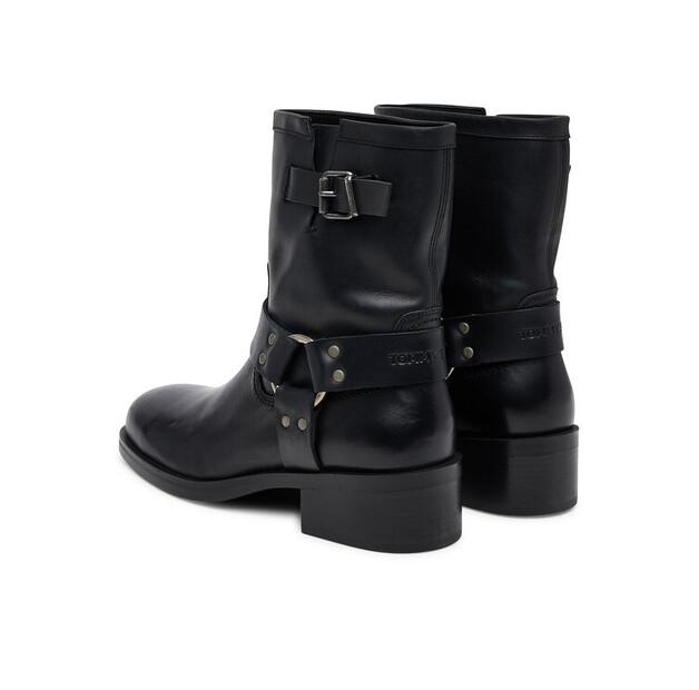 Ankle Boots Tommy Jeans Tjw Biker EN0EN02811 Black