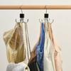 6 Prong Rotating Wooden Hanger Non Slip No Shoulder Bumps for Jackets Bags Scarves Closet Space Saving Home Garment Organizer
