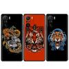 Case For Xiaomi Redmi Note 11 9S 10 9 8 7 9A 9C 9i K40 8T 10C 9T K50 Silicone Phone Shell Tiger Animal