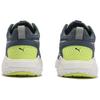 Puma All-Day Active Comfortable Lightweight Slip-Resistant Durable Low-Top Casual Running Shoes Unisex Sneaker Green Silver 386757-02