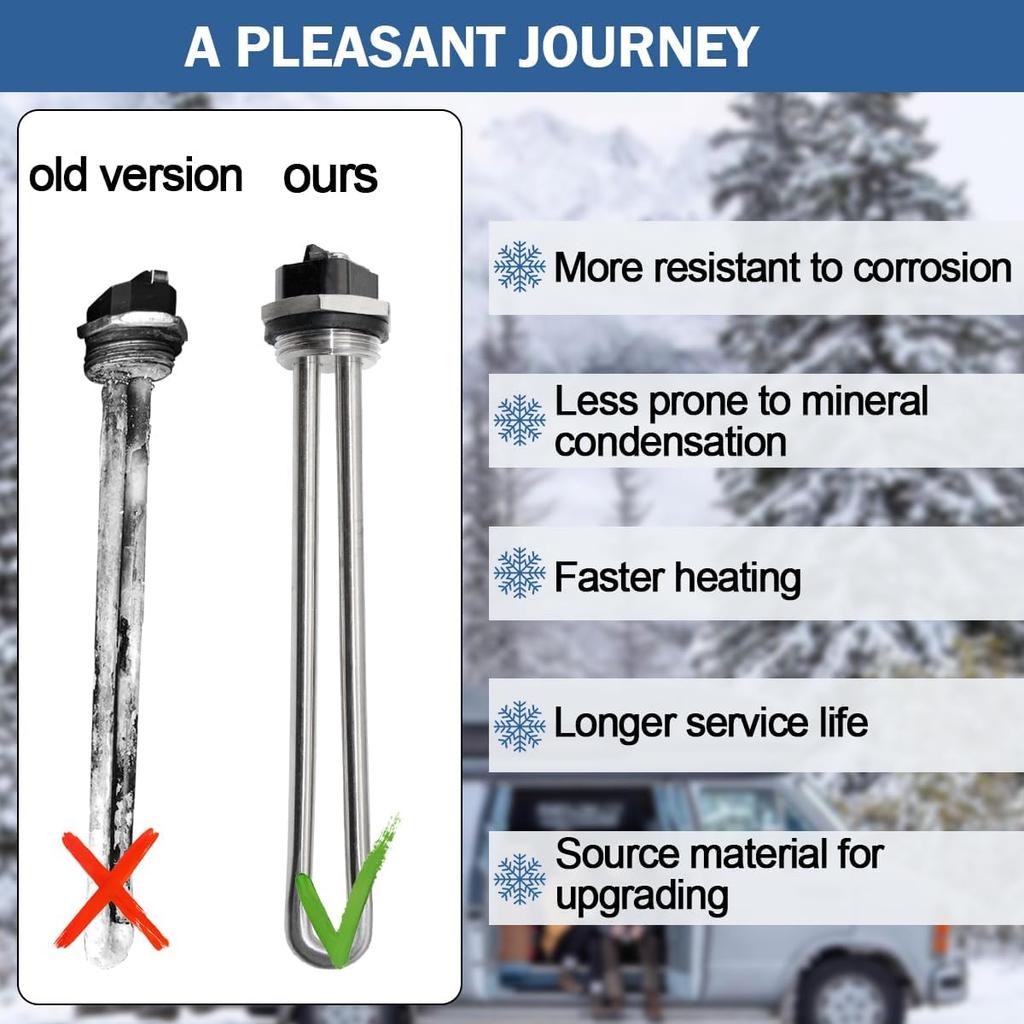 520900 520789 232794 Rv Water Heater Element For Suburban Rv Sw Series Electric Water Heater,Replacement Of Water Heater Part Sw12Del,Sw10Del,Sw6Del