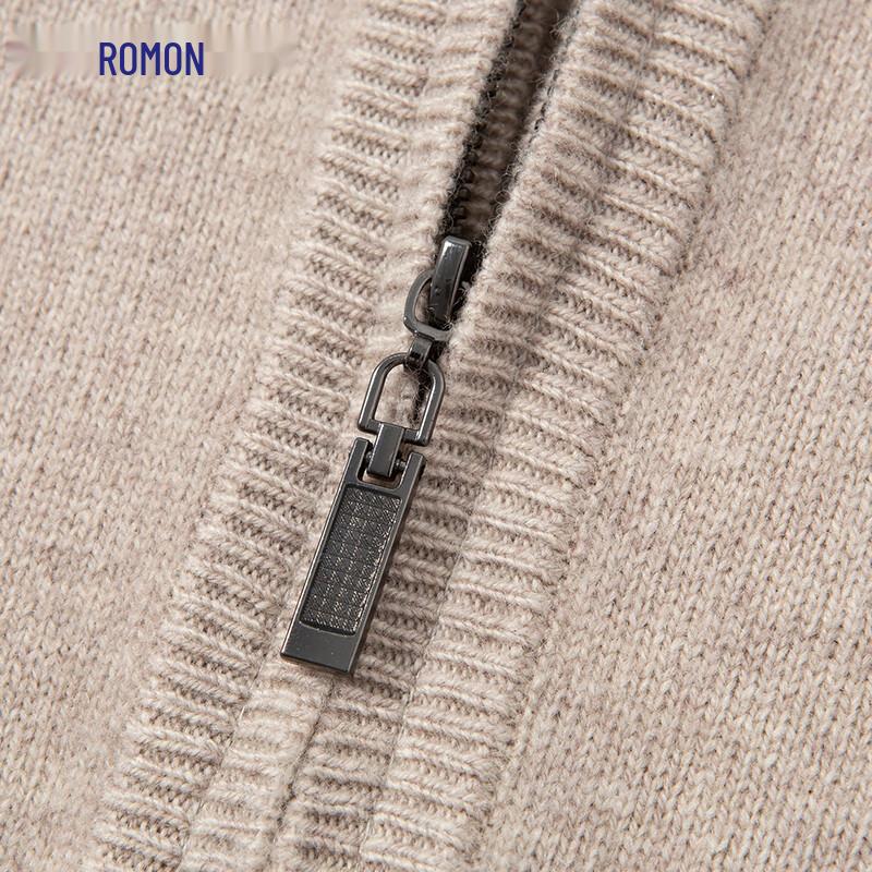 Men's Cashmere Blend Half-Zip Sweater