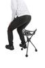 Coleman Stool 360 for Spectating (Heather Gray) - Chair, Camping, Outdoor, Sports, Foldable, Lightweight, Compact, Swivel,
