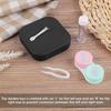 Contact Lens Cases with Mirror - Contact Lens Holder Mini Box Container, Portable Contact