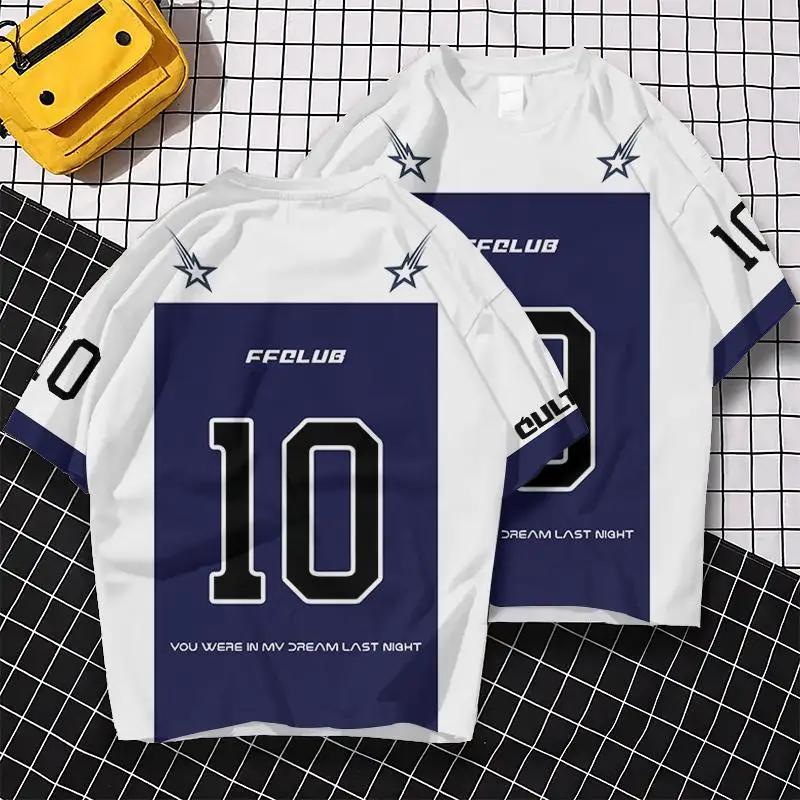 Printed short sleeved T-shirt basketball T-shirt breathable top