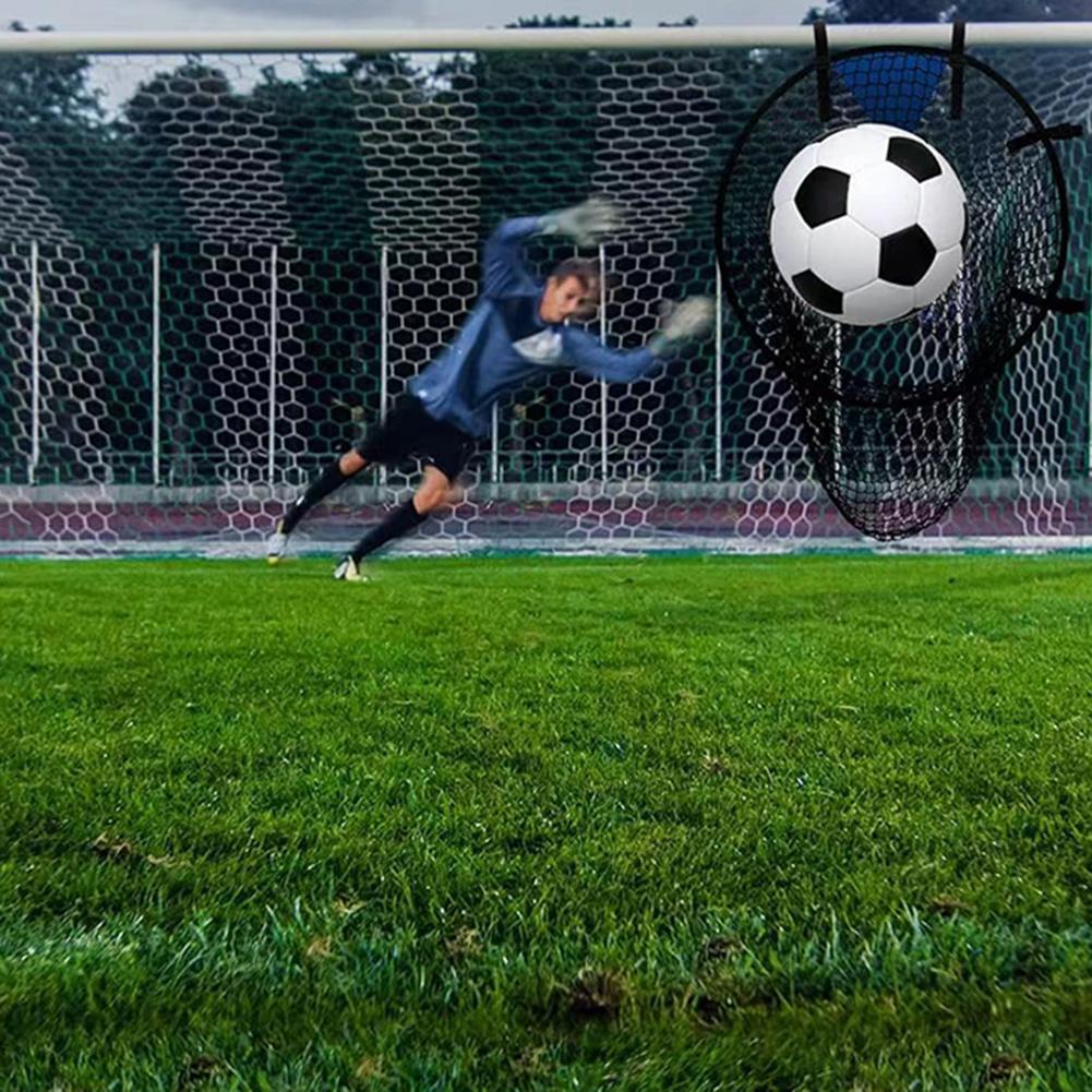 Football Training Target Net Soccer Training Equipment Foldable Soccer Top Bins for Quarterbacks Football Practice