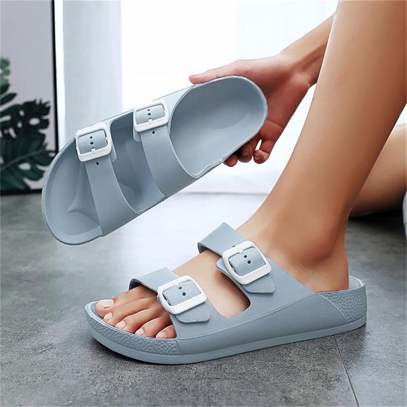 Brand Women Men Slippers Soft Sandals Women Beach Casual Shoes EVA Slides Original Men Flip-flop Summer Summer Men's Sandal
