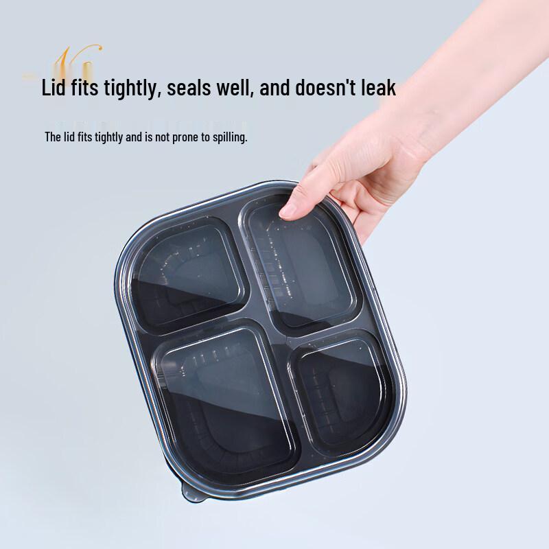 Disposable Food Grade Multi-Compartment Lunch Box