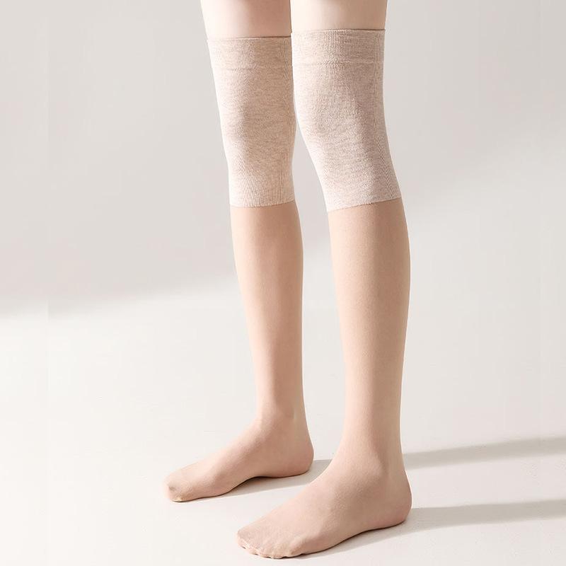 Air-conditioned Stockings, Thin Anti-hooking Stockings, Over-the-knee Stockings, Cold-proof, Anti-slip, Warm and Knee-protecting Socks for The Elderly