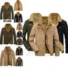 Winter Jacket Bomber Men Pilot Warm Male Fur Collar Army Tactical Coat Jacket