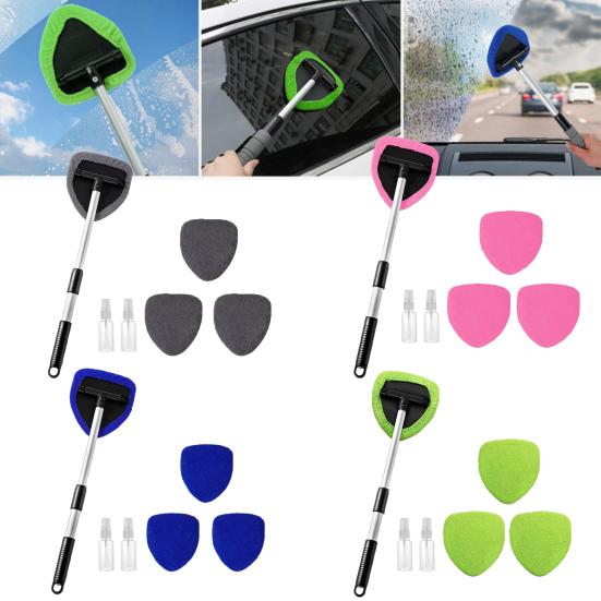 Instrument de Curățare Parbriz Perie Curățare Mașină Baghetă Retractabilă Curățare Parbriz Curățător Geam Auto Pânză Microfibră Perie Spălare Auto