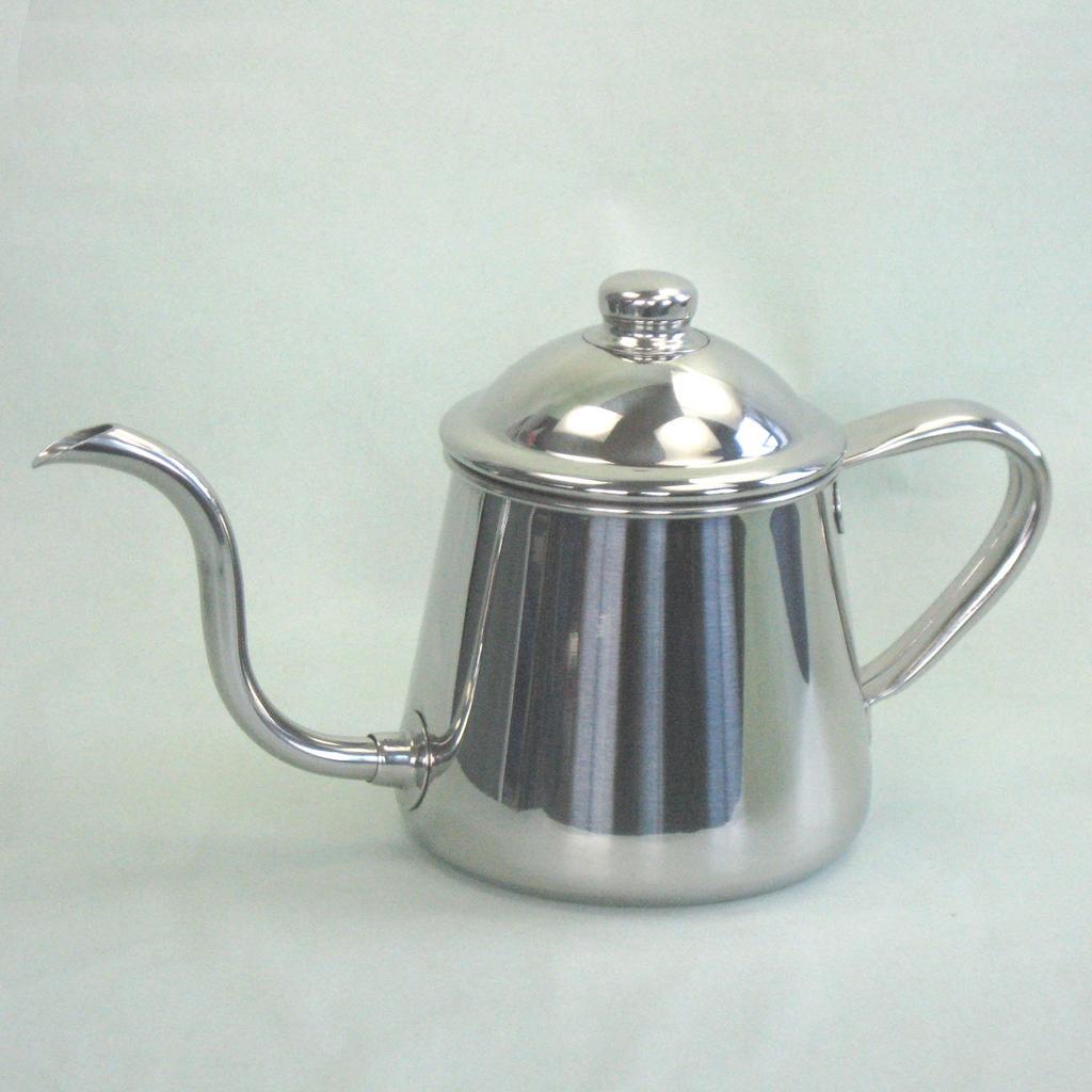 Takahiro Coffee Drip Pot, 0.5L, 18-8 Stainless Steel