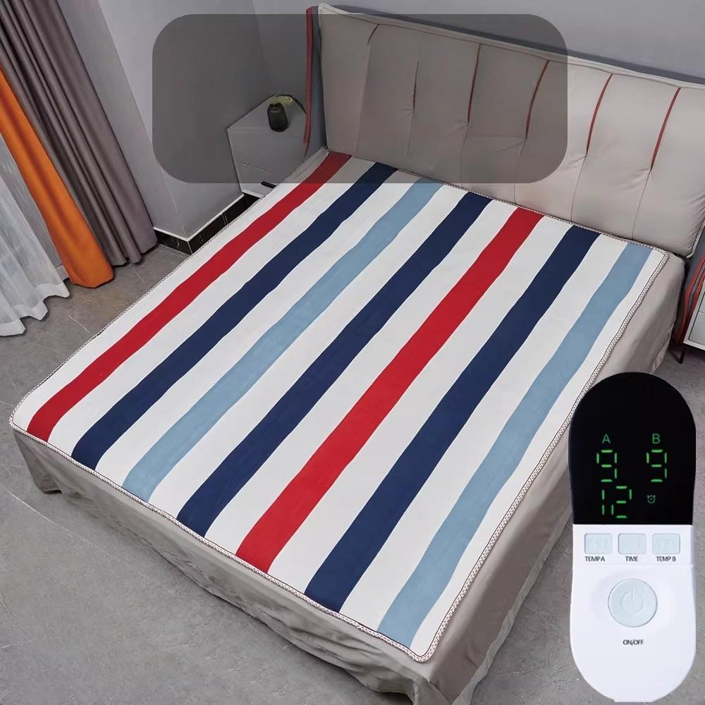 Overheating Protection Power-off Protection Electric Blanket Intelligent Timed Double Sheet Dual Zone Control Increases The Thickness of The Blanket