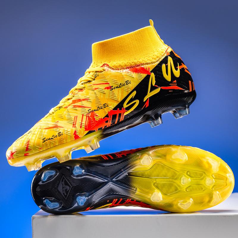 New Men Soccer Shoes Sport Breathable Professional Training Football Ultralight Sneakers Unisex Grass Cleats Match Boots Soft