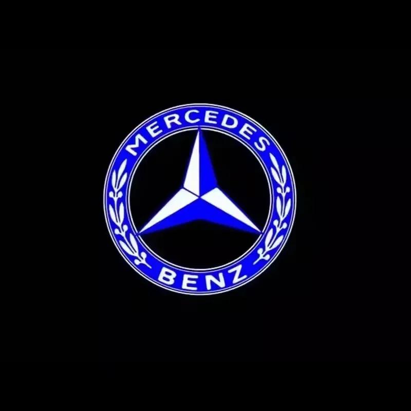 Led Car Door Welcome Light Projector Logo Lamp For Mercedes Benz W212 W213 W205 AMG W177 V177 W247 W246 W176 GLA GLC X253 GLE