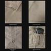 2024 New European & American Men's Multi-Pocket Casual Long-Sleeved Shirts