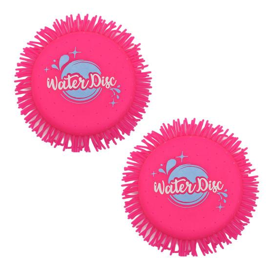 2er-Pack Wasser-Frisbees, saugfähiger Schwamm, verbessert die Eltern-Kind-Bindung, Wasserspielzeug, Outdoor-Strand-Pool-Frisbee